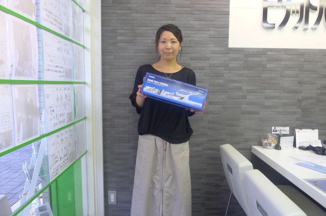 諏訪下様商品渡し写真